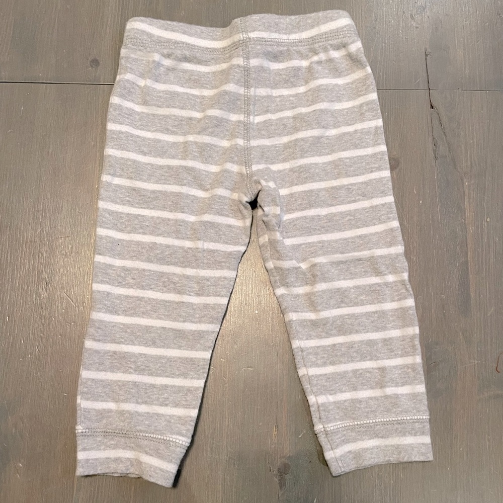 4/$15🌸 Gray Striped Cotton Pants
